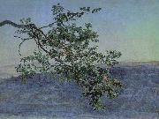 Alexander Yakovlevich GOLOVIN The Tree Branch Sweden oil painting artist